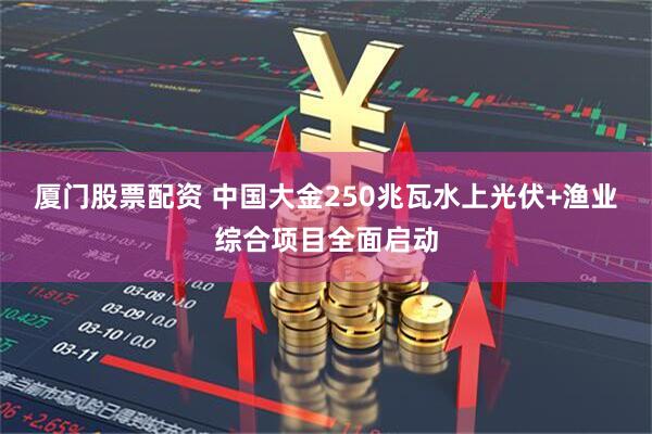 厦门股票配资 中国大金250兆瓦水上光伏+渔业综合项目全面启动